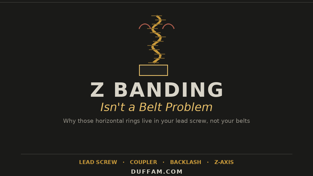 Z Banding Isn't a Belt Problem