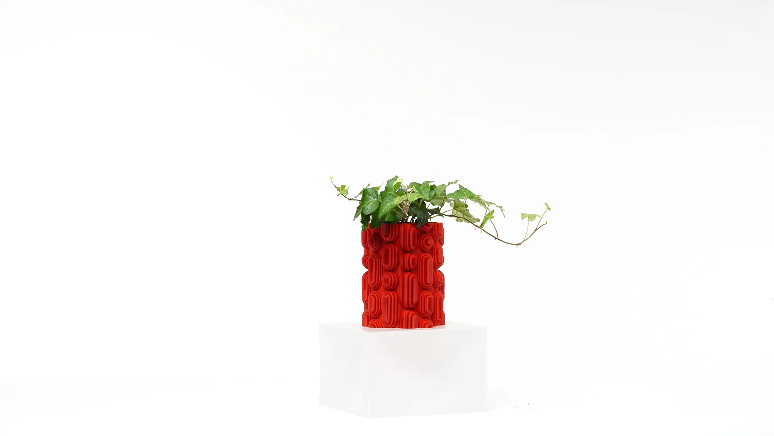 3D Printed Lava Vase | Textured Modern Minimalist Home Decor