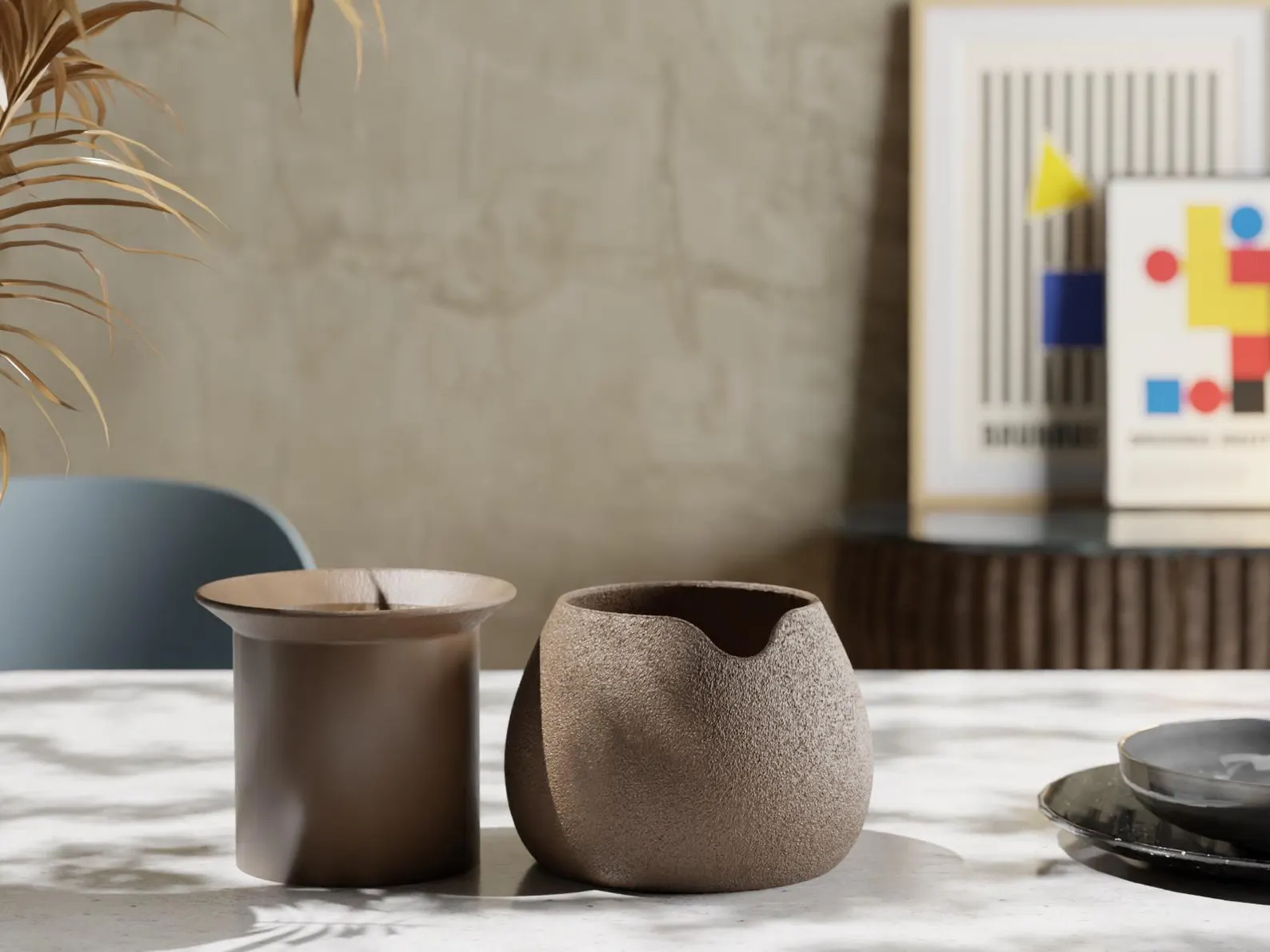 3D Printed Self-Watering Planter | Aquaflora Pot, Modern Home Decor